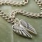 Charmalong™ Antique Silver Plated Wings Charm by Bead Landing™